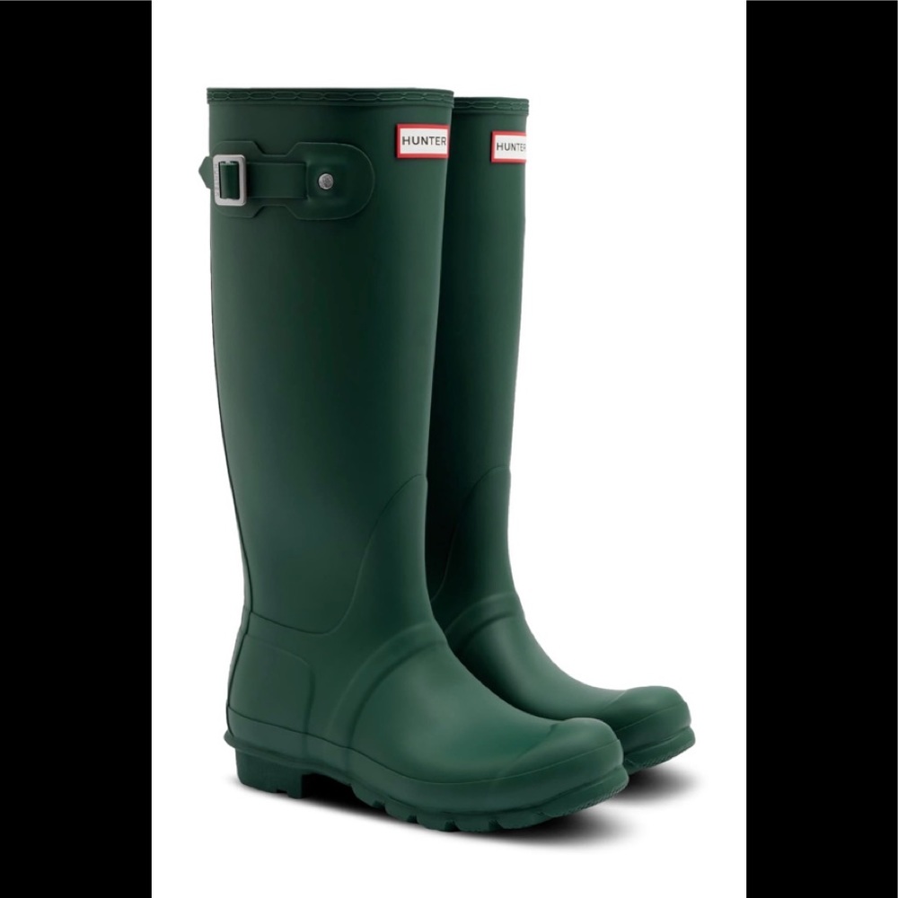 Hunter Rain Boots only used once!